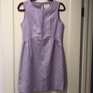 Lilac, pintucked dress, Kate spade, size 4
